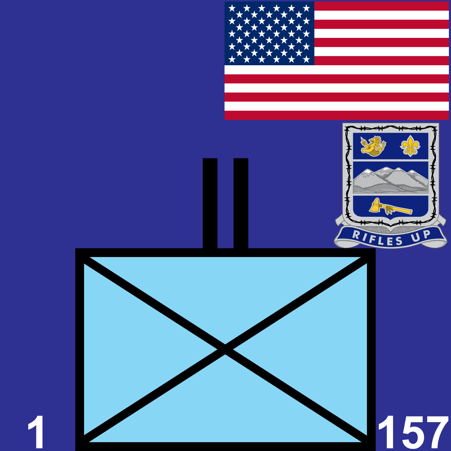 1st Battalion, 157th Infantry Regiment icon